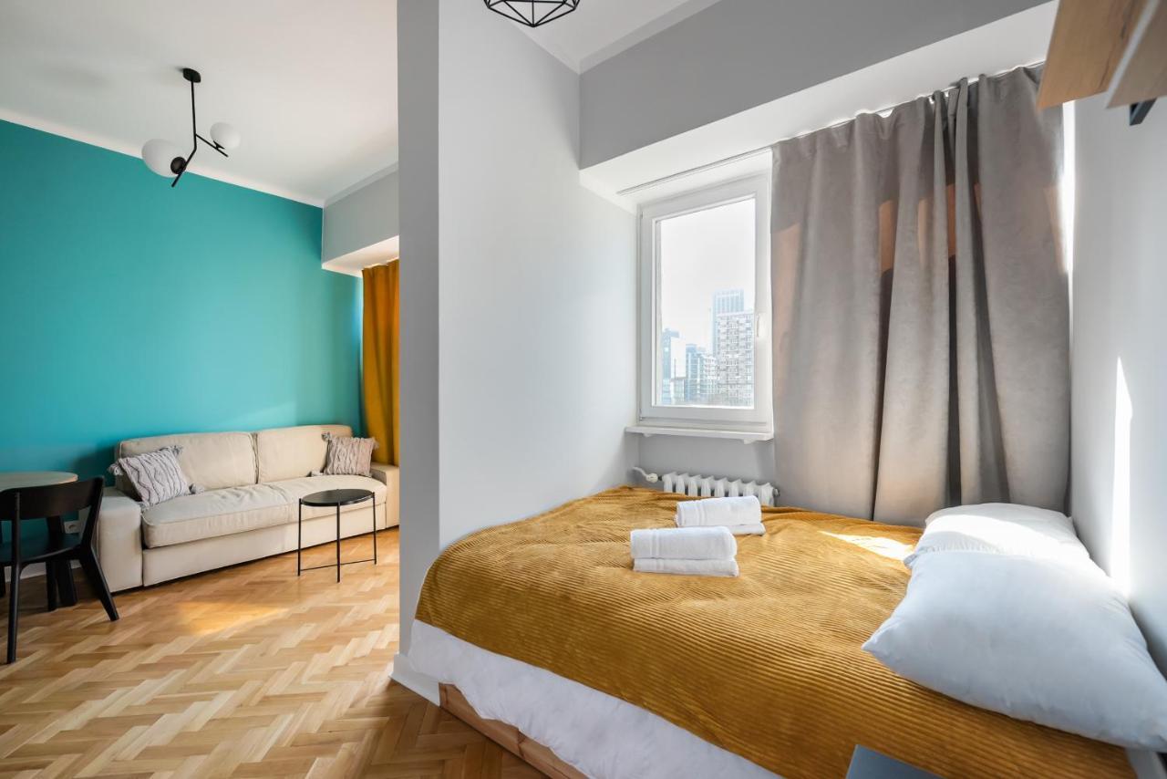 Grzybowska Sundown City Centre Apartment Varsó Kültér fotó